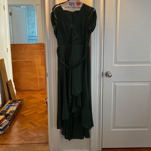 Green Formal long dress